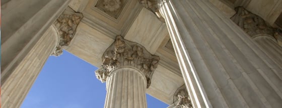 Corinthian-style columns